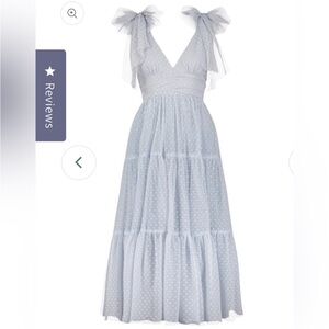 JessaKae Light Blue Tiered Dress